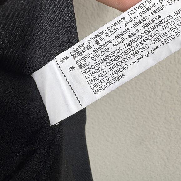 Zara Womens Size Small Pants Jogger Black Pull On Side Pockets Stretch - Picture 8 of 8